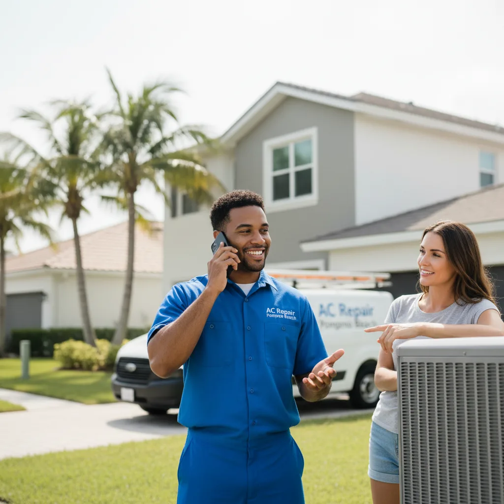 AC Repair Pompano Beach customer support in Floyds Knobs